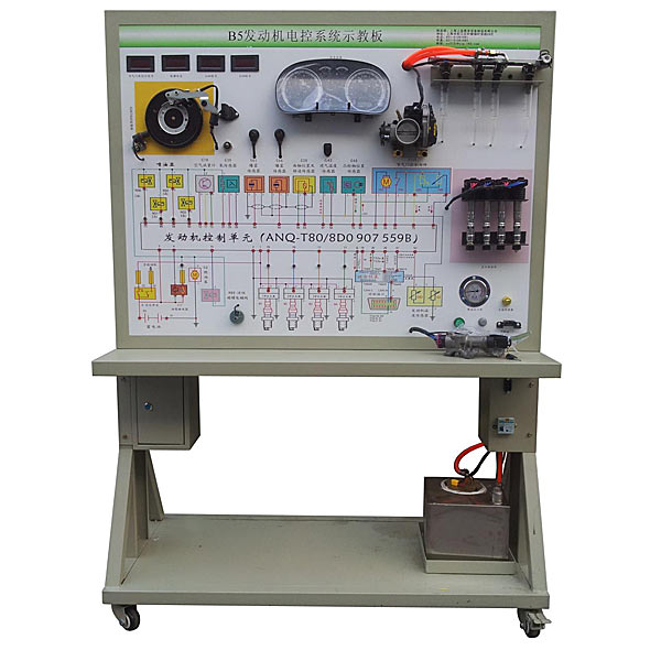 汽油發(fā)動機電控系統(tǒng)示教實驗裝置,手動變速器解剖實驗臺